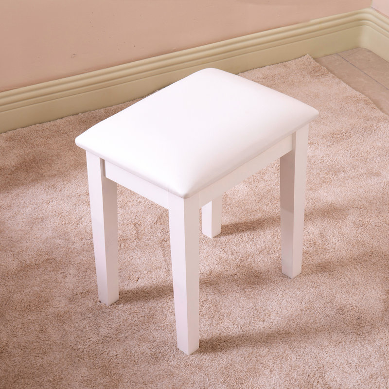 Winston Porter Thonotosassa 18'' Tall Vanity Stool & Reviews Wayfair